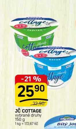 JČ COTTAGE vybrané druhy 150 g 