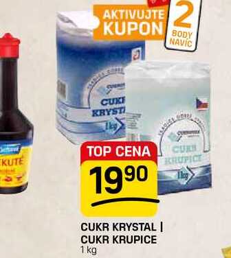 CUKR KRYSTAL | CUKR KRUPICE 1 kg 