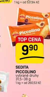 SEDITA PICCOLINO vybrané druhy 31,5-38 g 