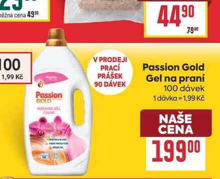 Passion Gold Gel na praní 100 dávek