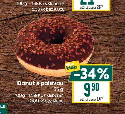 Donut s polevou 56 g 