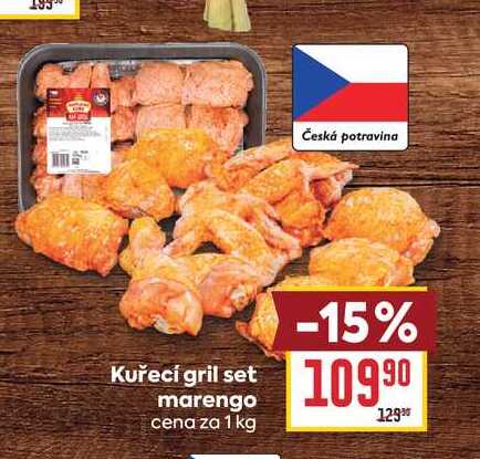 Kuřecí gril set marengo cena za 1 kg