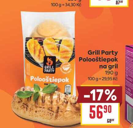 Grill Party Polooštiepok na gril 190 g