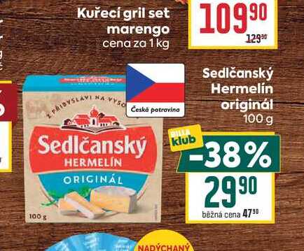 Sedlčanský Hermelín originál 100 g