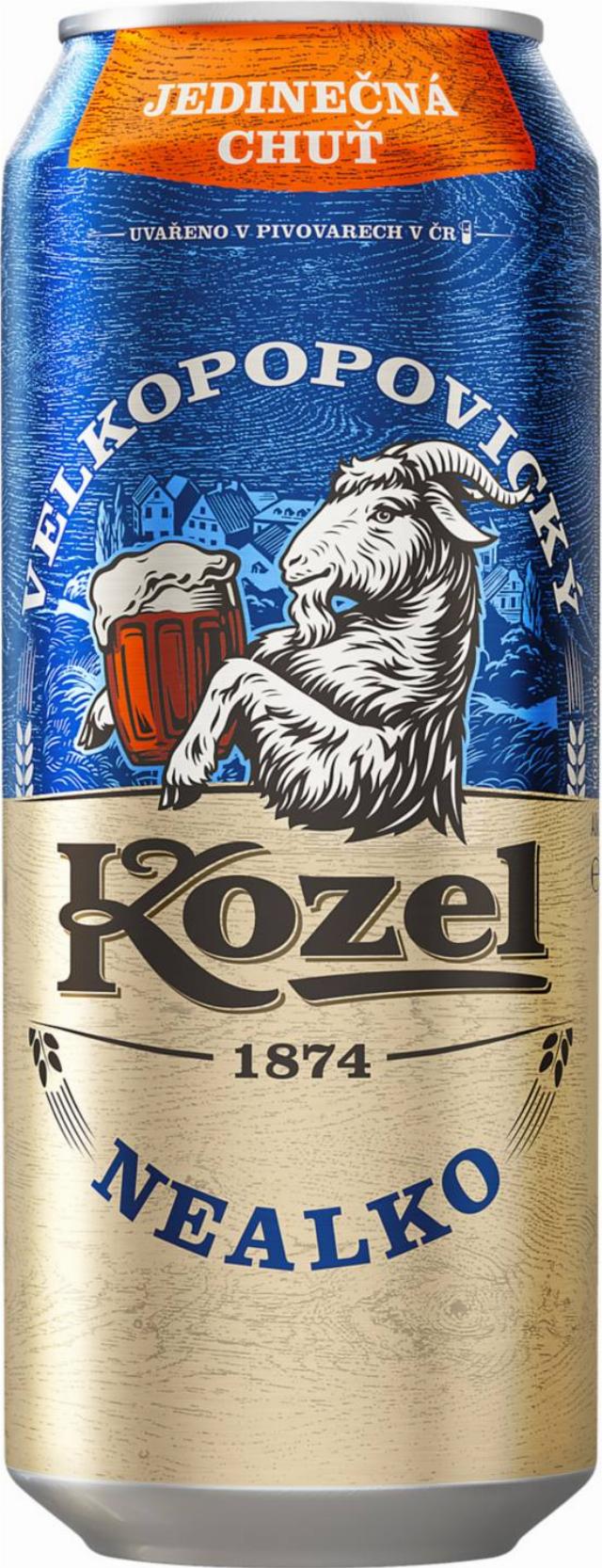 Velkopopovický Kozel Pivo nealkoholické