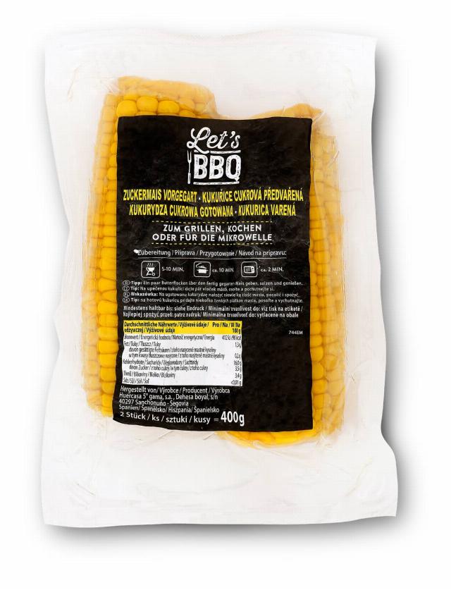 BBQ Kukuřice předvařená
