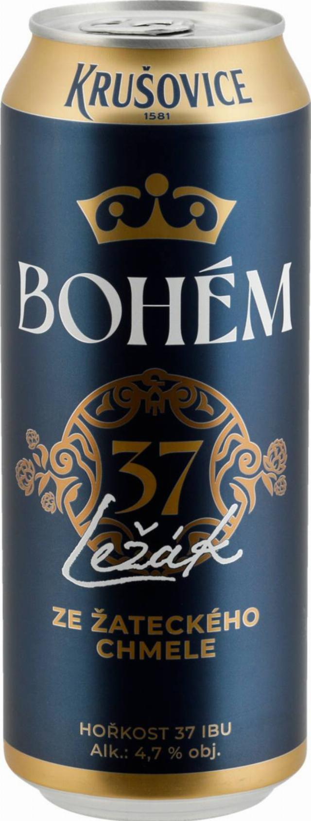 Krušovice Bohém Pivo světlý ležák