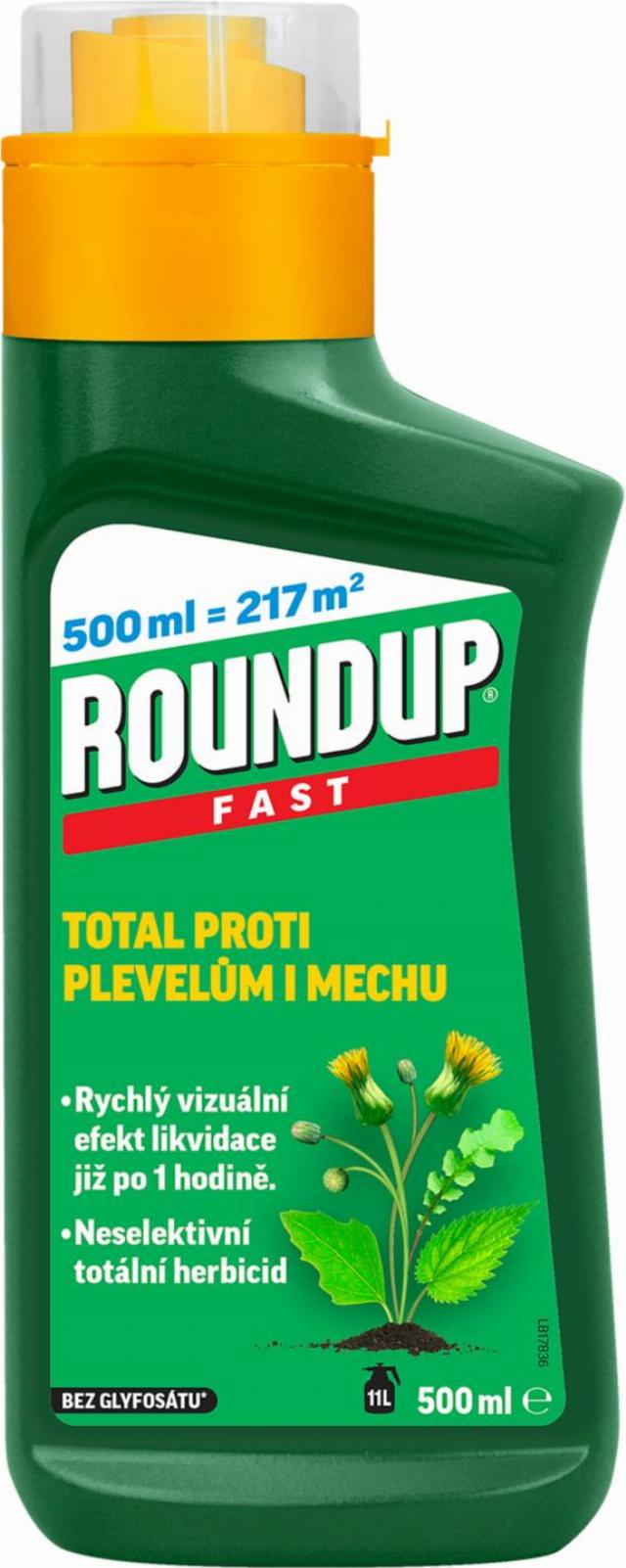 ROUNDUP FAST Koncentrát³ objem: 0,5 l