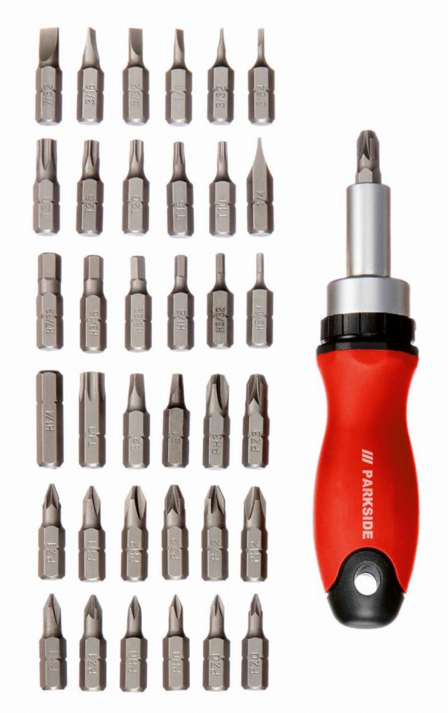 PARKSIDE Sada nástrčných klíčů 23dílná