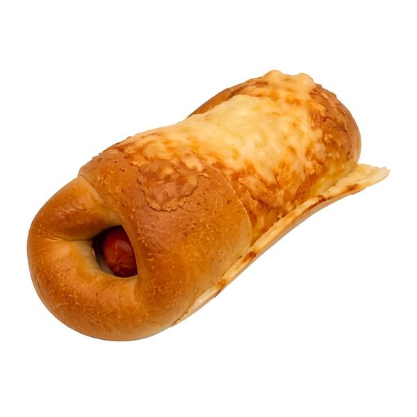 Párek v rohlíku se sýrem