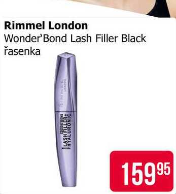 Rimmel London Wonder'Bond Lash Filler Black řasenka