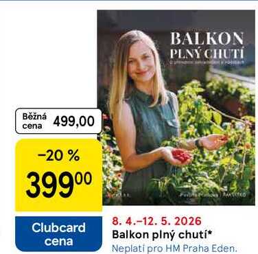 Balkon plný chutí