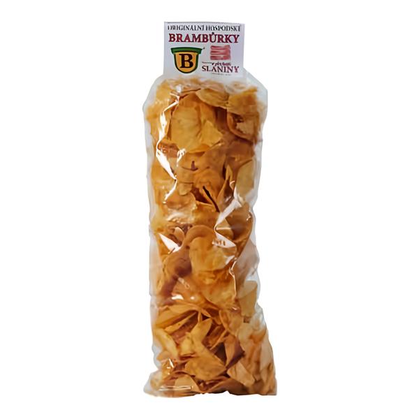 Originální hospodské brambůrky slanina