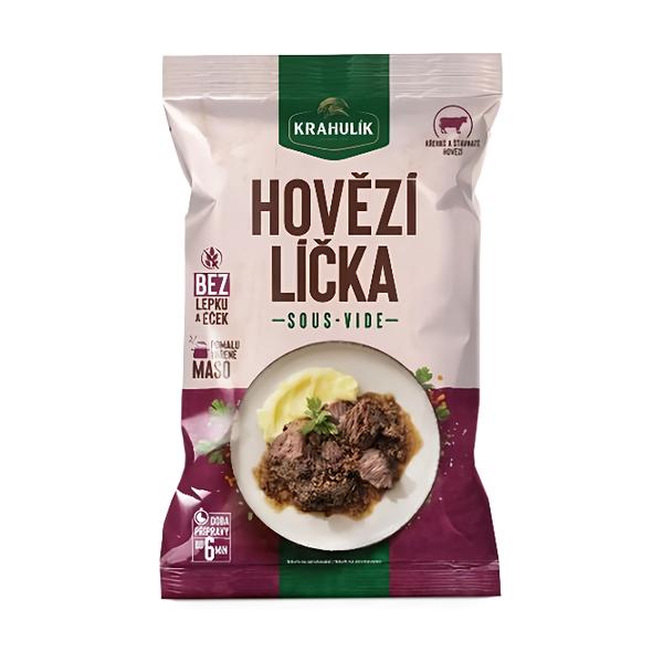 Krahulík Hovězí líčka Sous-vide