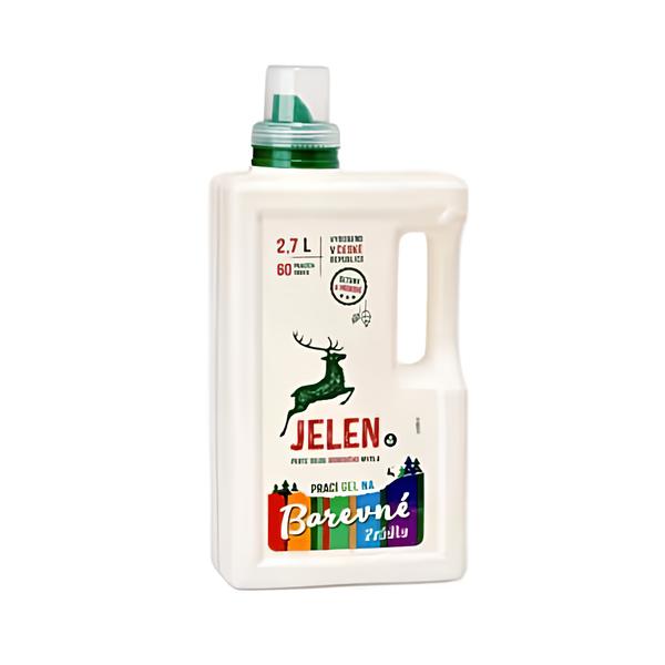 Jelen Prací gel na barevné prádlo 2,7l