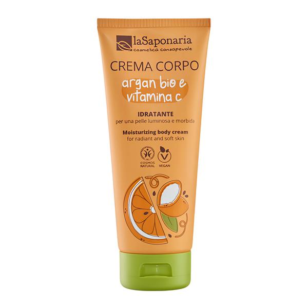 laSaponaria Hydratační tělový krém s BIO arganem a vitaminem C