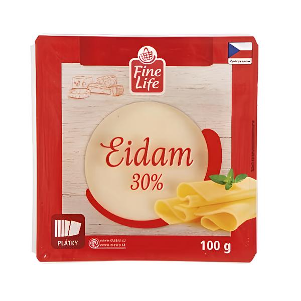 Fine Life Eidam plátky 30%
