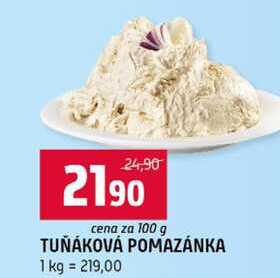TUŇÁKOVÁ POMAZÁNKA 100g
