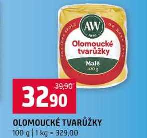 OLOMOUCKÉ TVARŮŽKY 100 g 