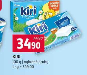 KIRI 100 g vybrané druhy 