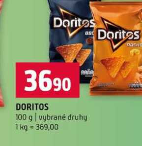 DORITOS 100 g vybrané druhy