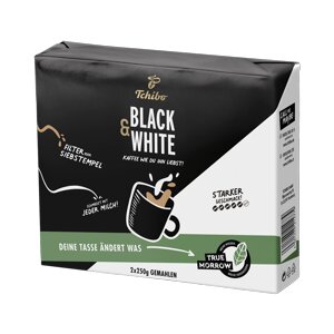 TCHIBO BLACK AND WHITE