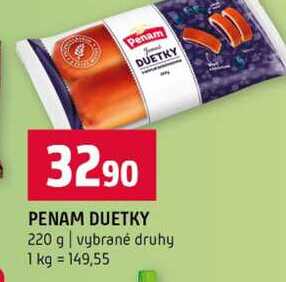 PENAM DUETKY 220 g vybrané druhy 