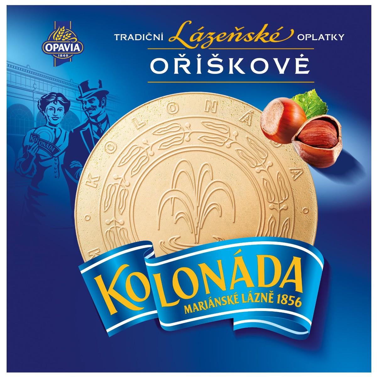 Opavia Tradiční lázeňské oplatky a trojhránky, 175 g