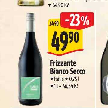   Frizzante Bianco Secco 0,75 l