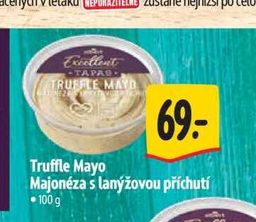   Truffle Mayo  Majonéza s lanýžovou příchutí 100 g 