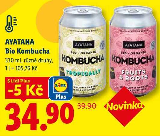 AYATANA Bio Kombucha, 330 ml