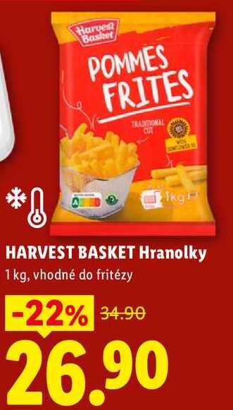 HARVEST BASKET Hranolky, 1 kg