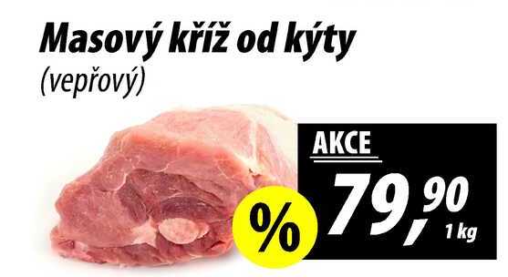 Masový kříž od kýty (vepřový), 1 kg