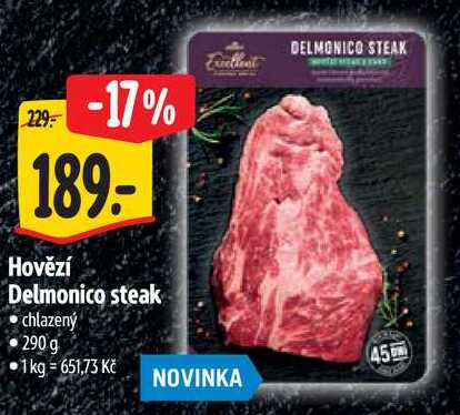 Hovězí Delmonico steak, 290 g