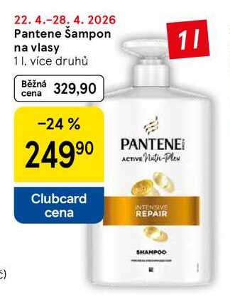 Pantene Šampon na vlasy, 1 l 