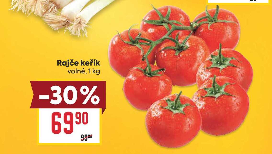 Rajče keřík volné, 1 kg