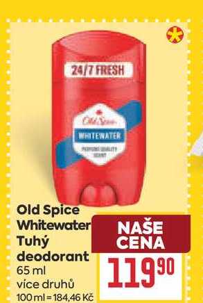 Old Spice tuhý deodorant 65ml, vybrané druhy