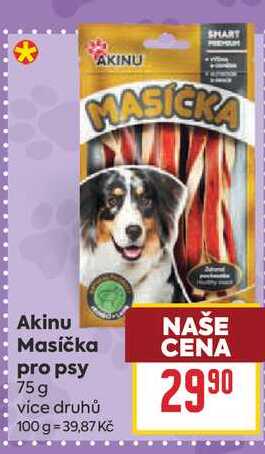 Akinu Masíčka pro psy 75 g