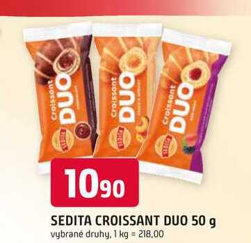 SEDITA CROISSANT DUO 50 g