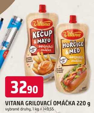 VITANA GRILOVACÍ OMÁČKA 220 g