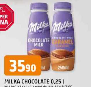 MILKA CHOCOLATE 0,25 L 