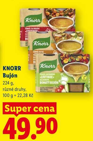 KNORR Bujón, 224 g 