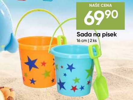 Sada na písek 16 cm 12 ks 