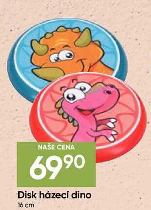 Disk házecí dino 16 cm 