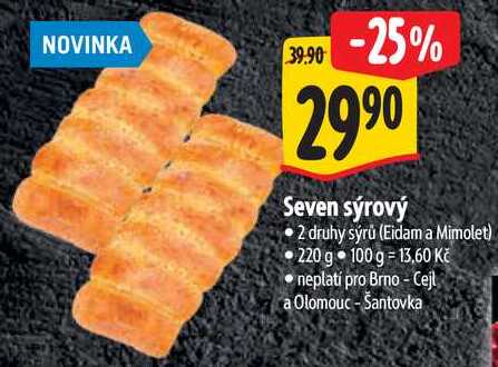 Seven sýrový, 220 g