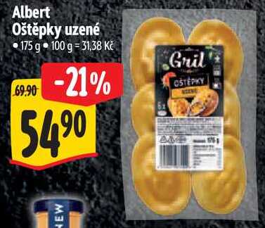 Albert Oštěpky uzené, 175 g 