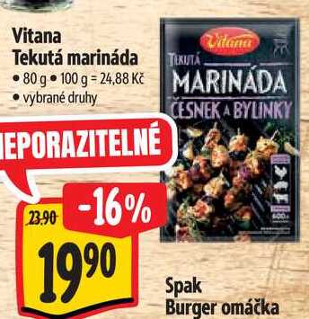Vitana Tekutá marináda, 80 g