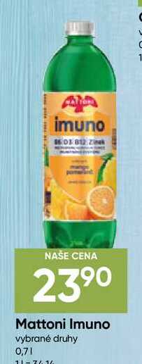 Mattoni Imuno vybrané druhy 0,7l
