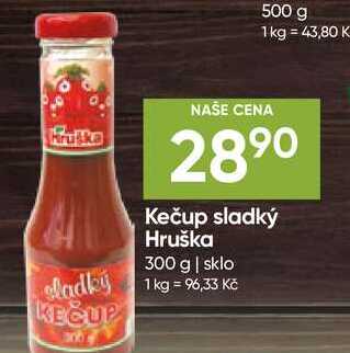 Hruška Kečup sladký 300 g sklo