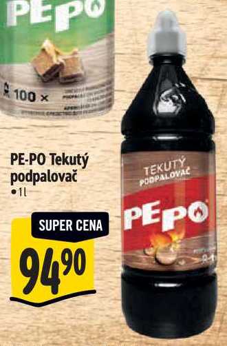 PE-PO Tekutý podpalovač, 1 l